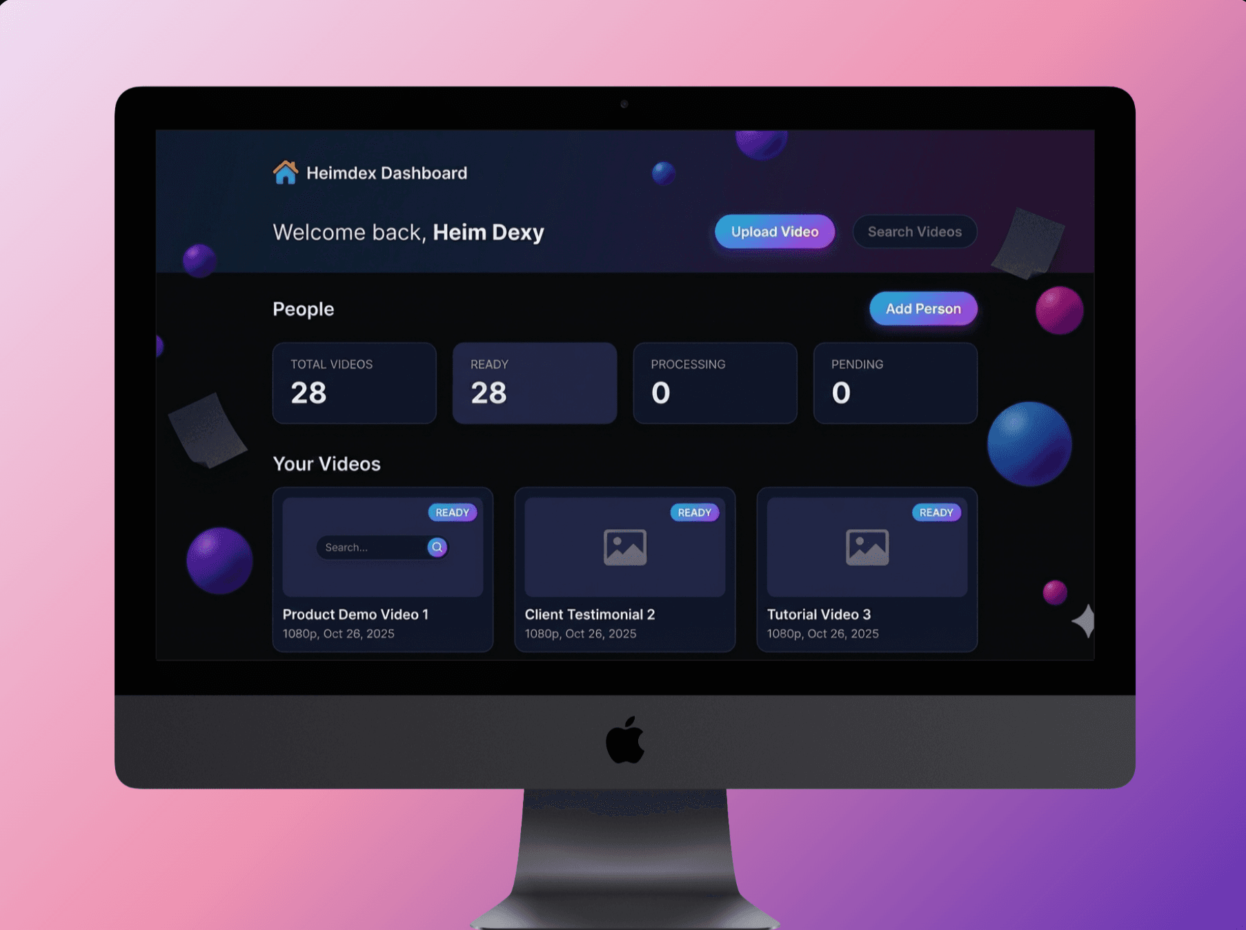 HEIMDEX Dashboard